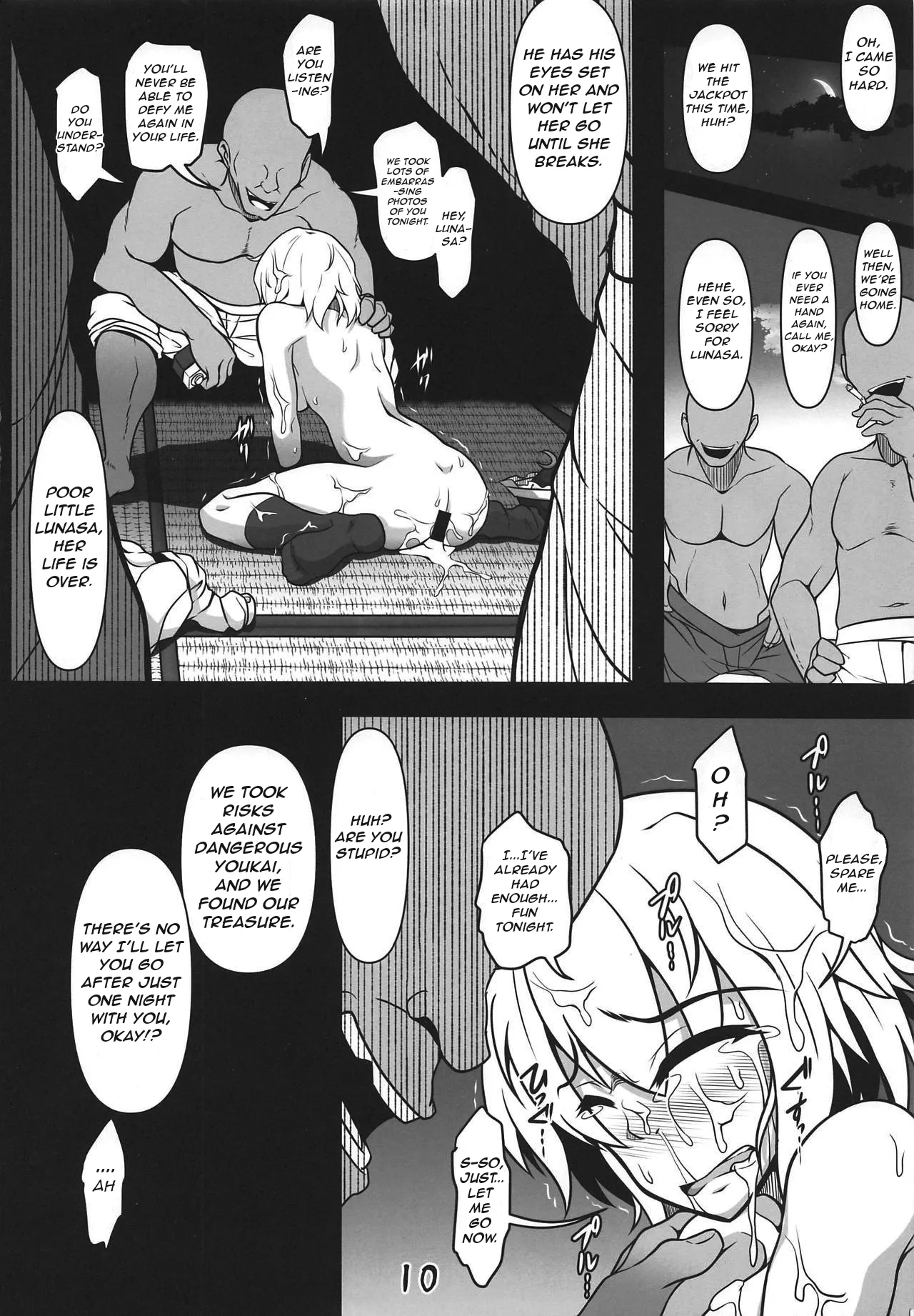 Odosare Lunasa | Blackmailed Lunasa page 9 full
