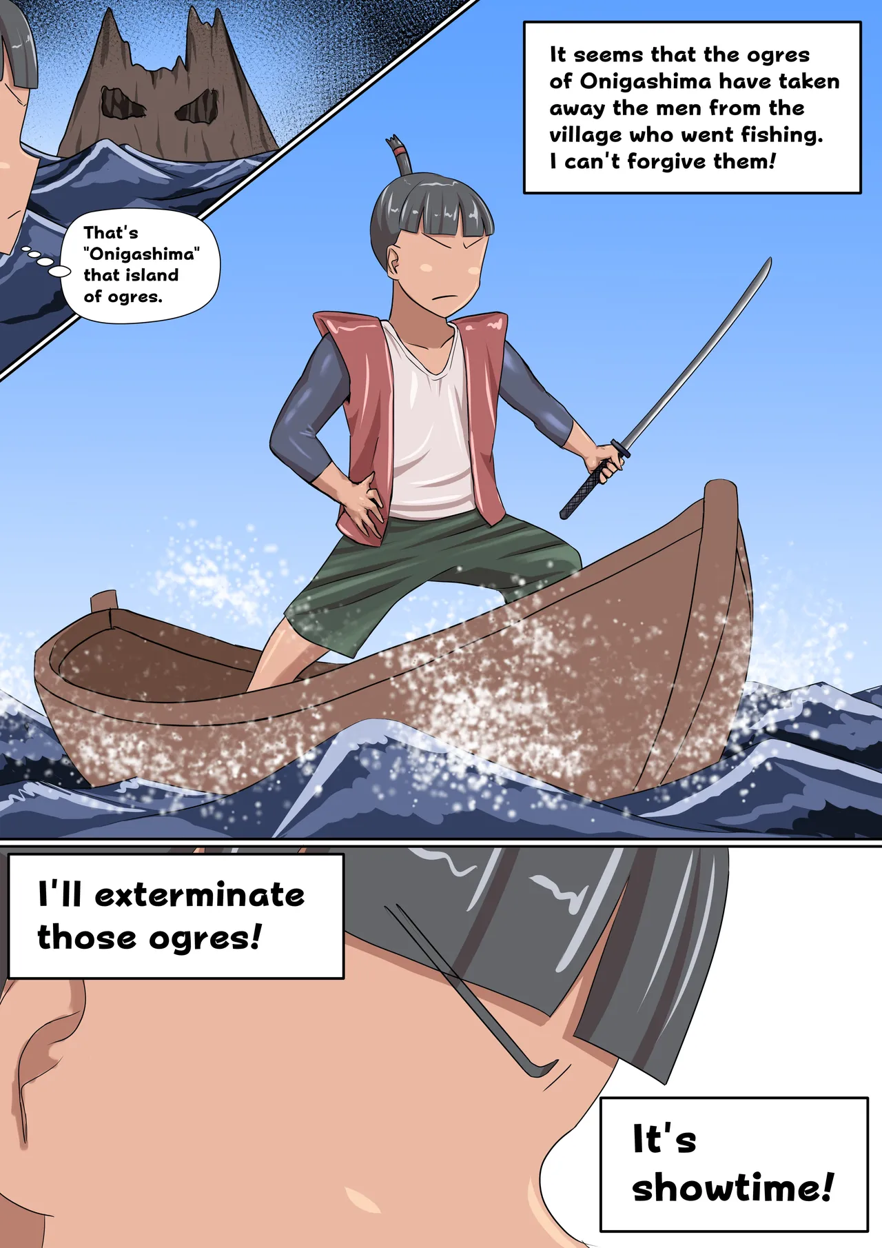 Failed to defeat the ogres page 1 full