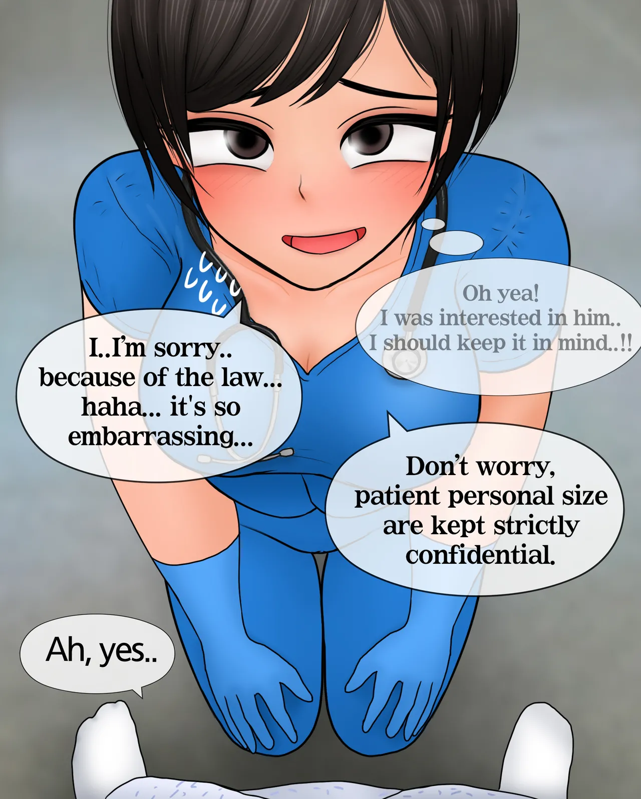 Nurse measures penis size page 3 full
