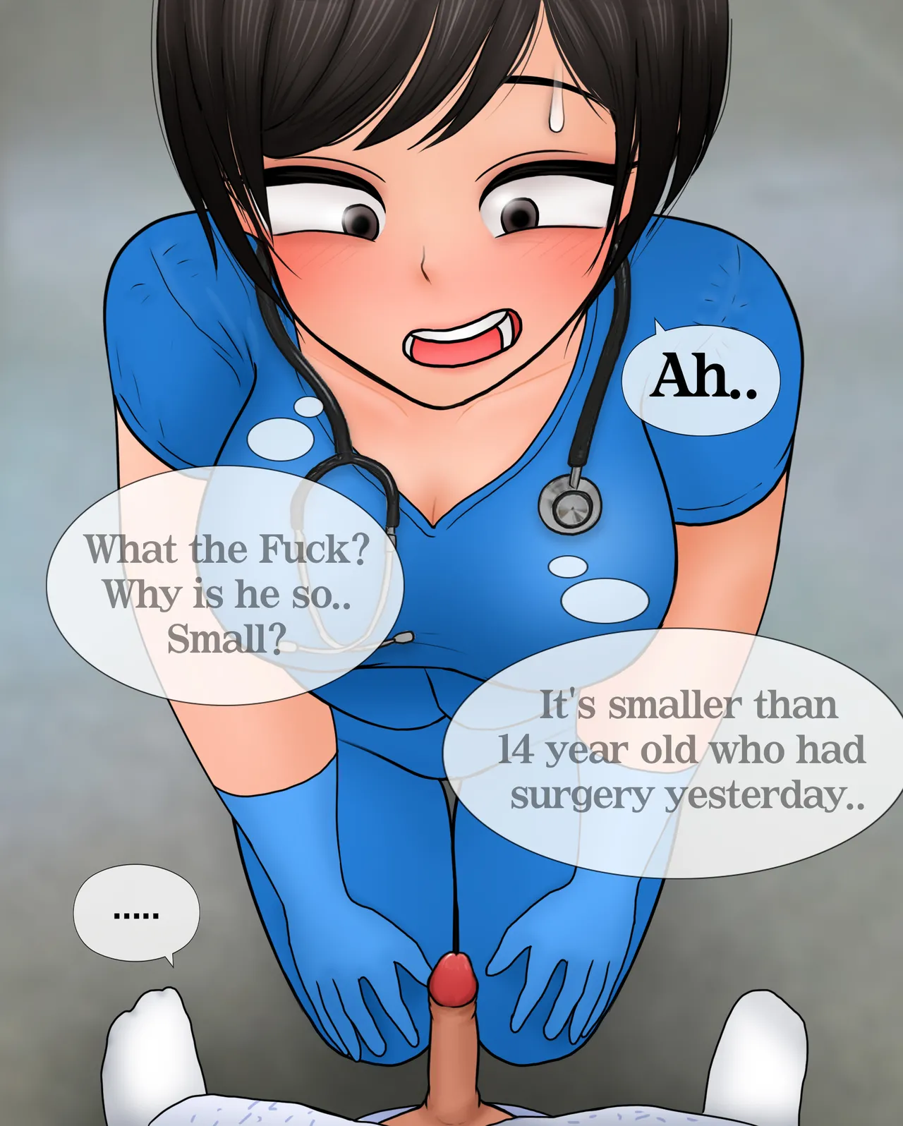 Nurse measures penis size page 6 full