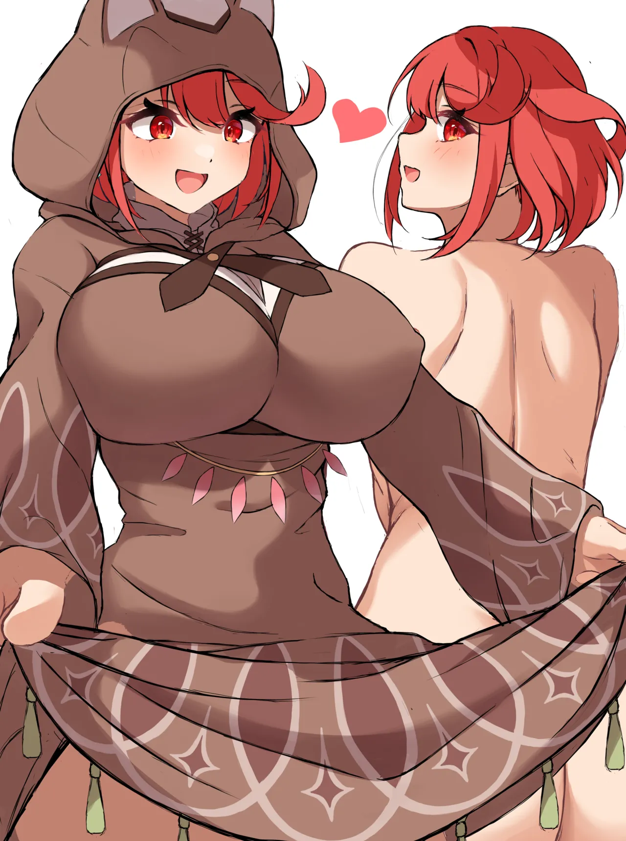 Show Through Pyra Poncho page 1 full