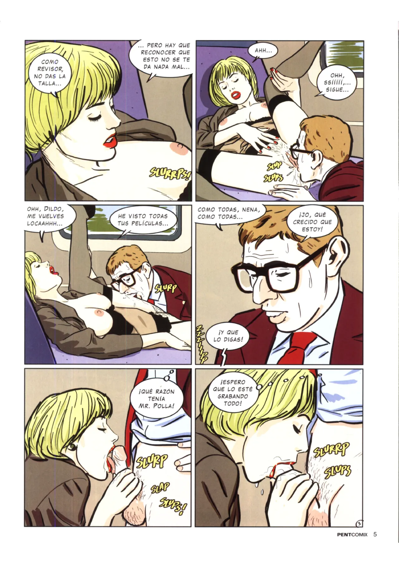 Penthouse Comix #98 page 5 full