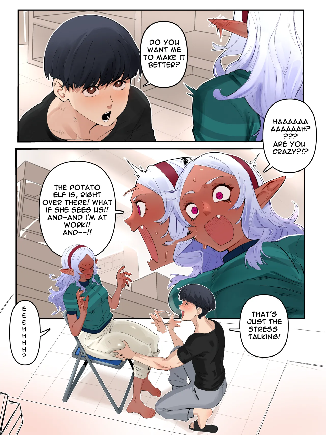 Dark Elf Dreams page 7 full