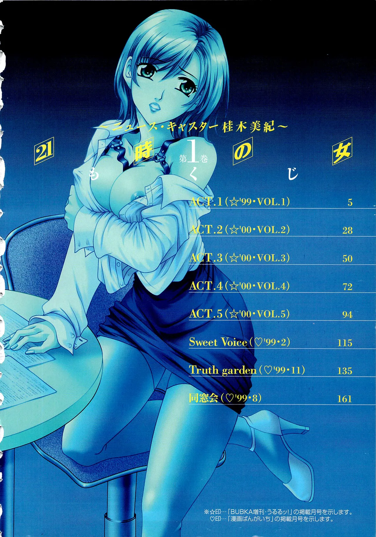 21-ji no Onna ~Newscaster Katsuragi Miki~ 1 page 3 full