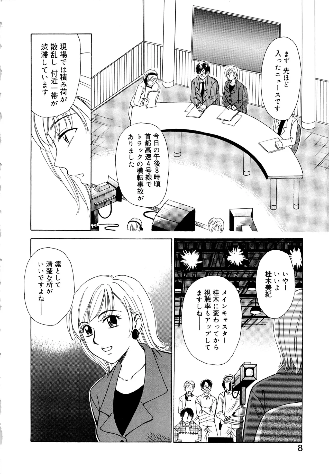 21-ji no Onna ~Newscaster Katsuragi Miki~ 1 page 7 full