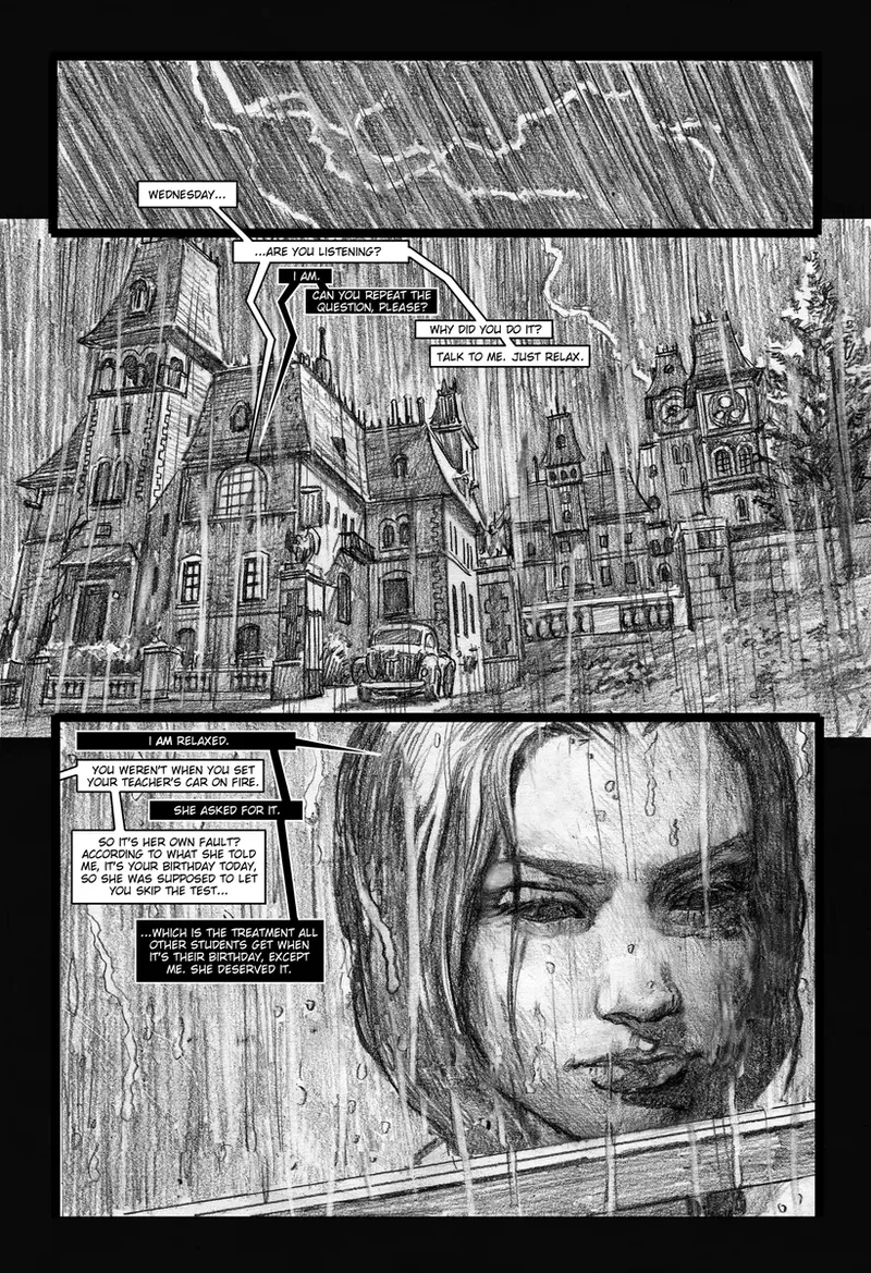Wednesday Addams in Trouble page 4 full