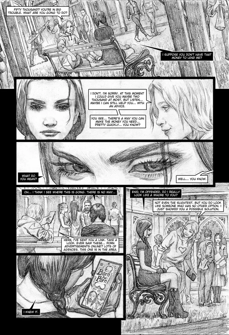 Wednesday Addams in Trouble page 6 full