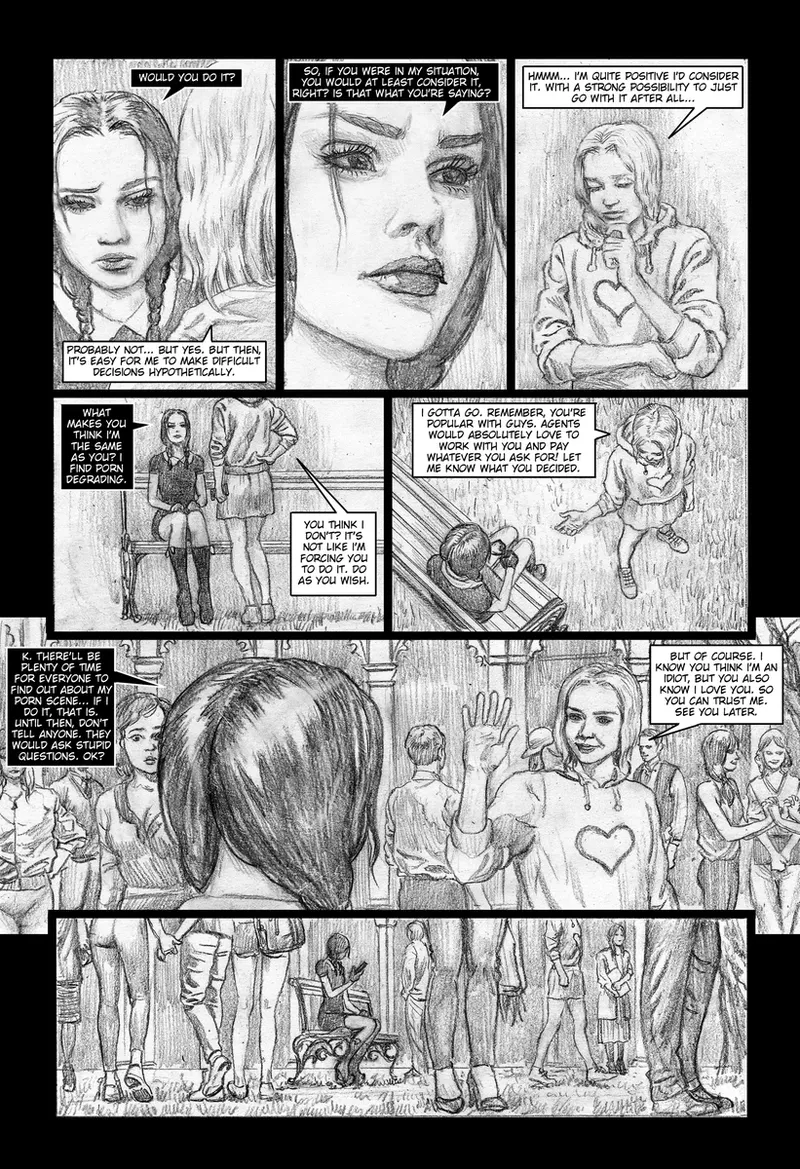 Wednesday Addams in Trouble page 7 full