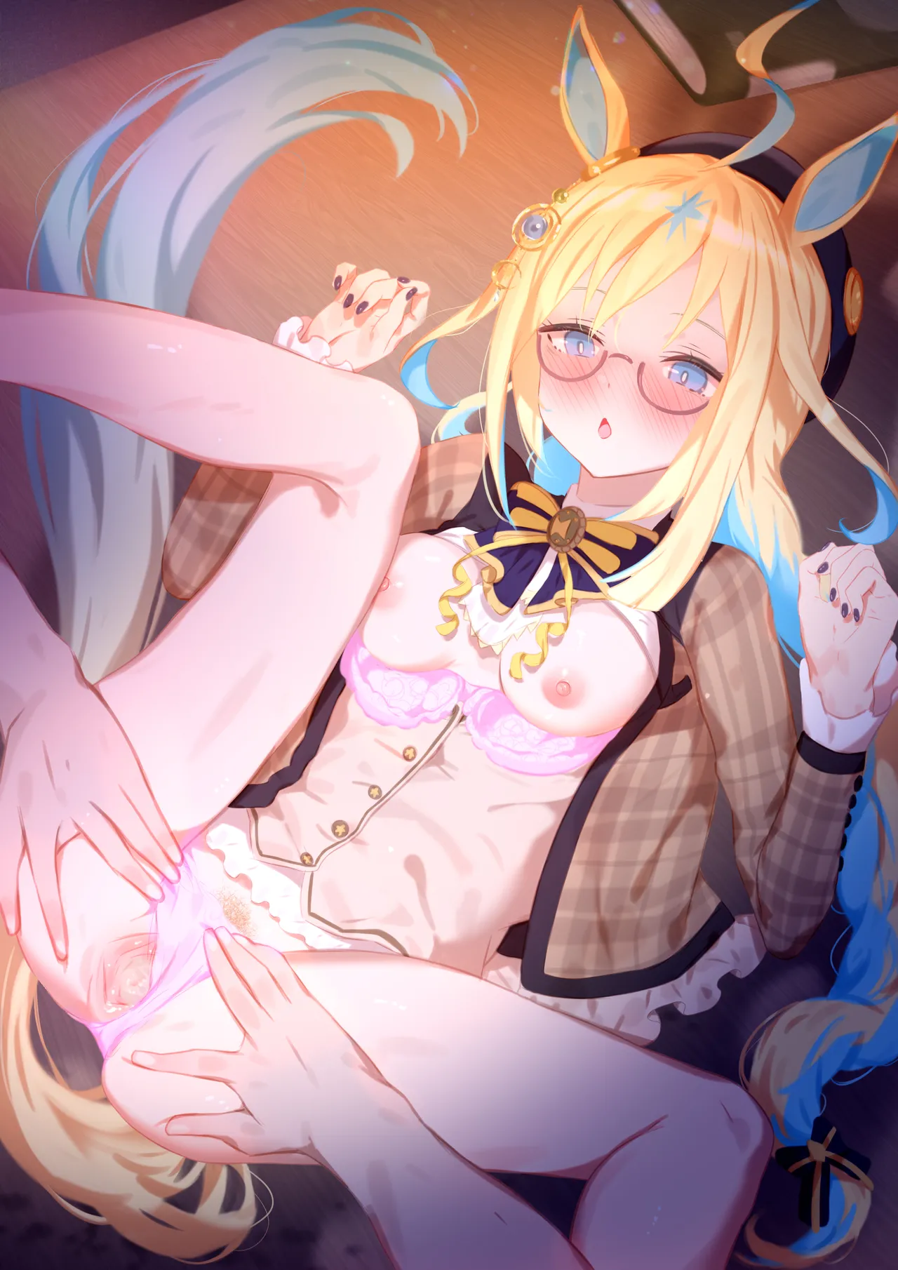 夕暮れの図書館デートで恋人繋ぎコネクト page 6 full