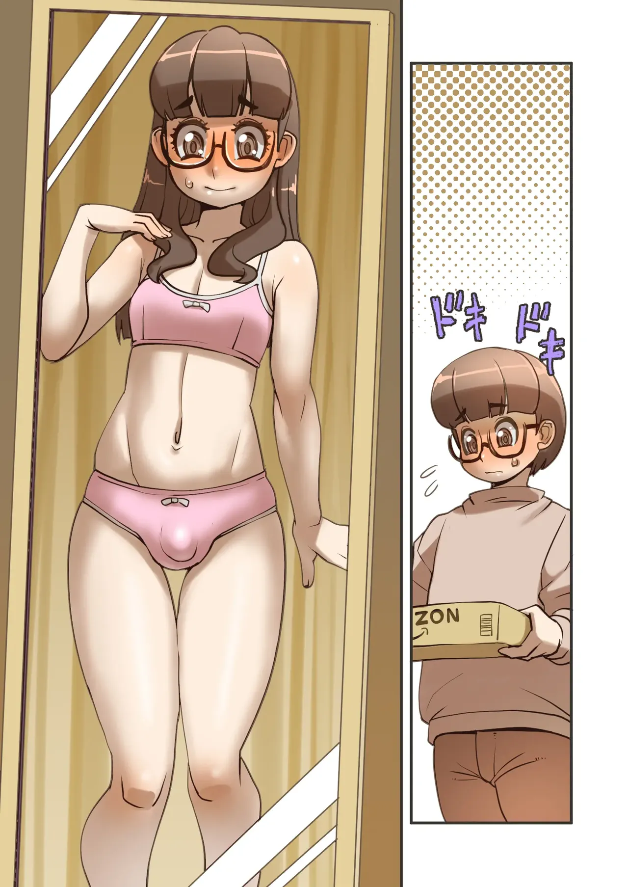 Peropero Shikoshiko Josou Danshi page 3 full