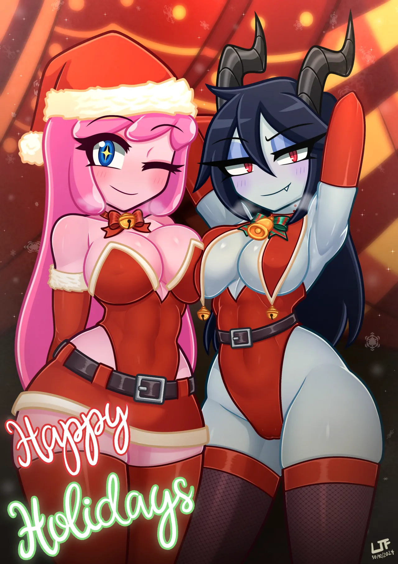 Princess Bubblegum &amp; Marceline's christmas present page 1 full