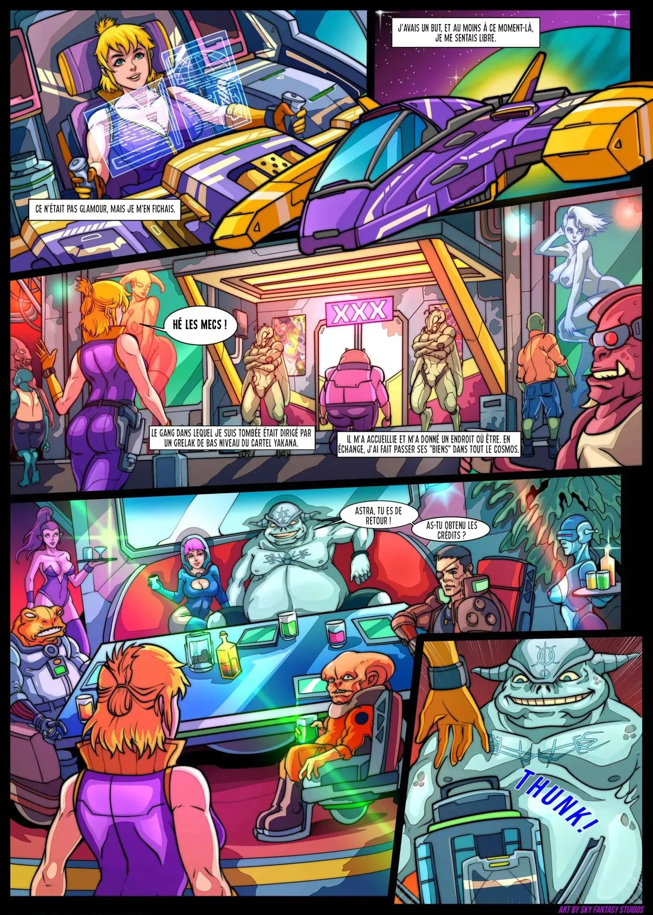 Galaxy of Scum 2 - Smugglers and bugs - French page 5 full