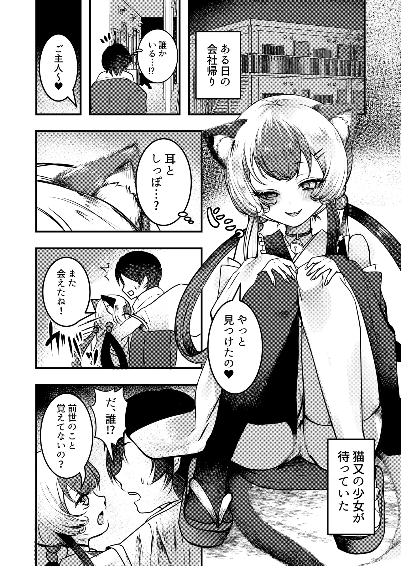 Yandere Youkai ~Tsuiseki Shitekuru Nekomata-chan Hen~ page 2 full