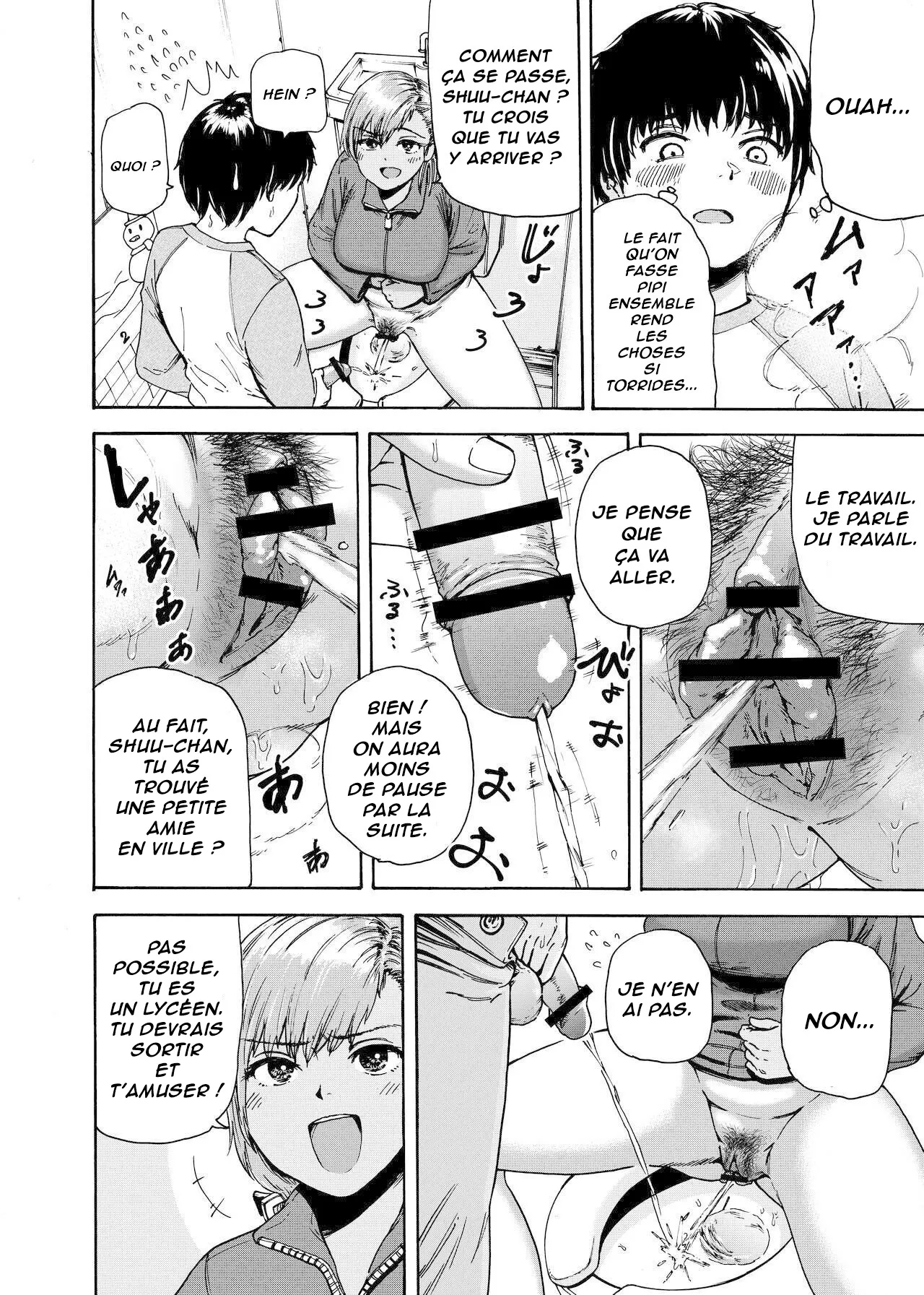 Watashi de Sukkiri Sasechaina Hatsukoi Aite ni Tsurareru Ore | Je suis séduit par mon premier amour page 9 full