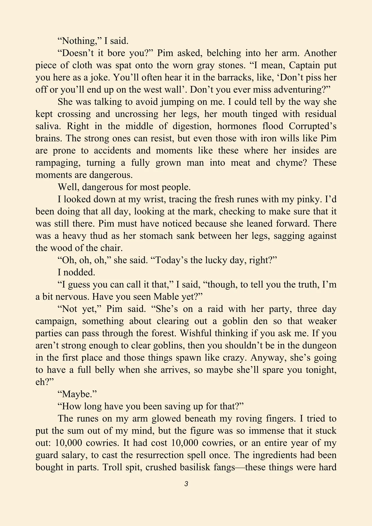 Stuck in another world where all the girls want to fuck and eat me 6.5 page 8 full