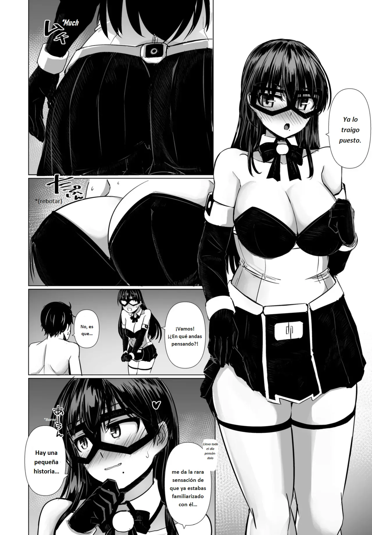 La jefa y el “Picante” cosplay heroico page 6 full