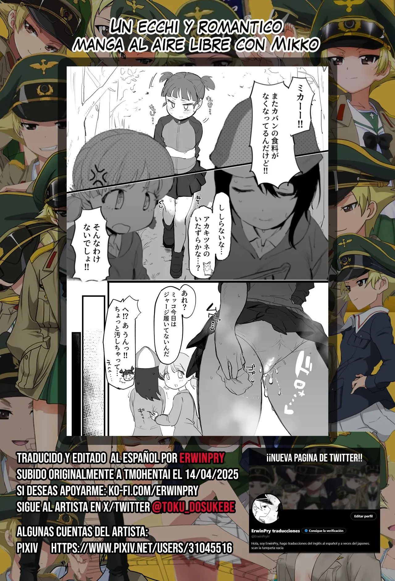 Mikko to Love Love Yagai Ecchi Manga | Un Erótico y Romántico Manga al Aire Libre con Mikko page 10 full