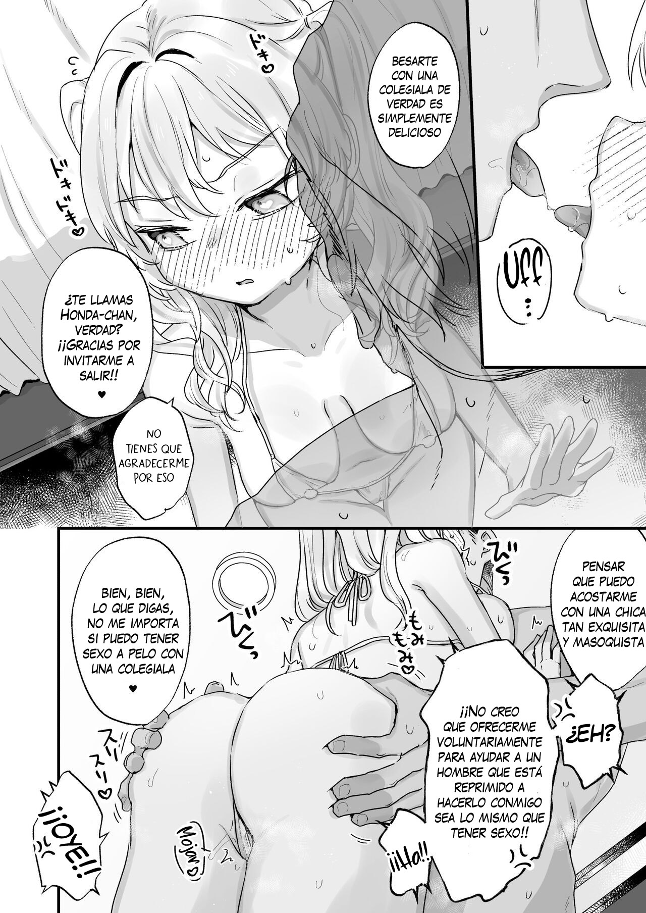 Naritakunai noni Succubus ni Natte Shimatta Honda-san | Honda-san se convirtió en súcubo Aunque ella no quería page 9 full