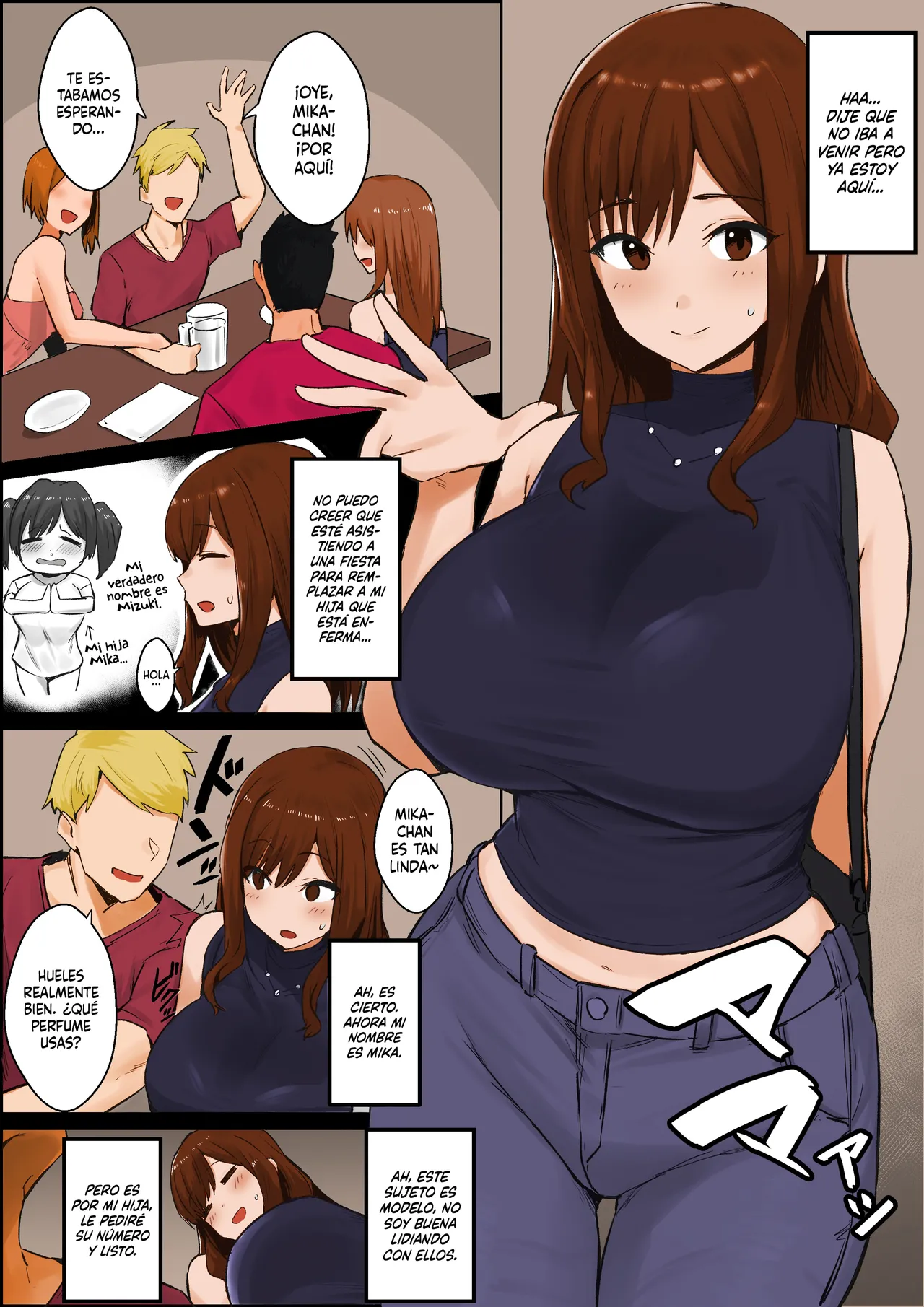 Oshi ni Yowai Haha page 1 full