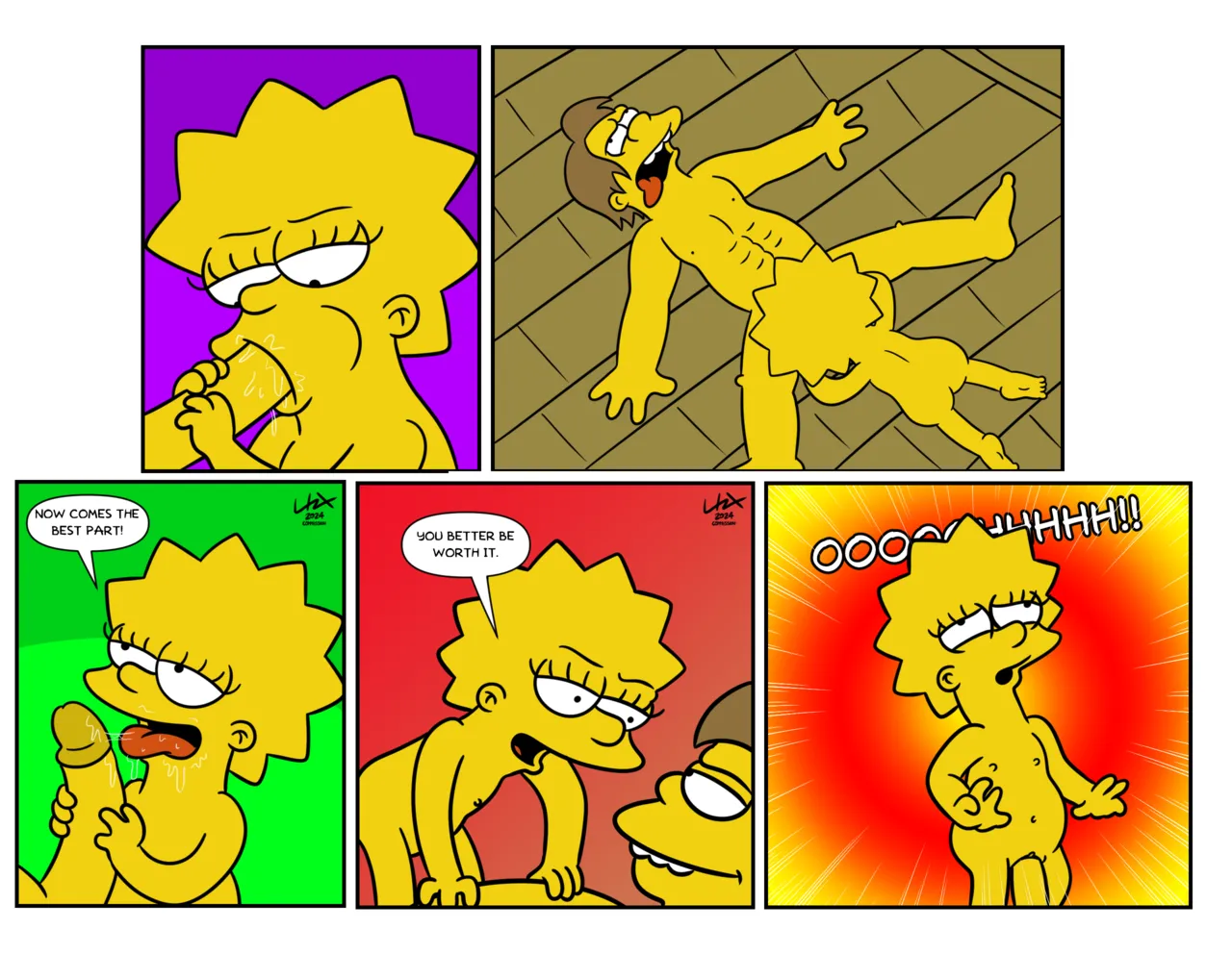 Lisa Simpsons- Love shack award page 4 full