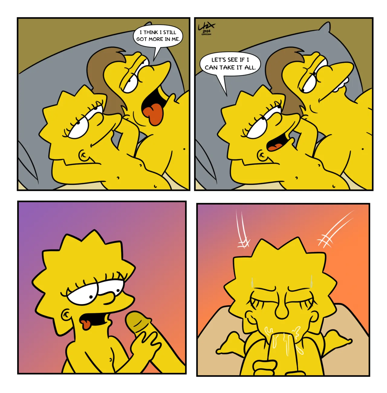 Lisa Simpsons- Love shack award page 6 full