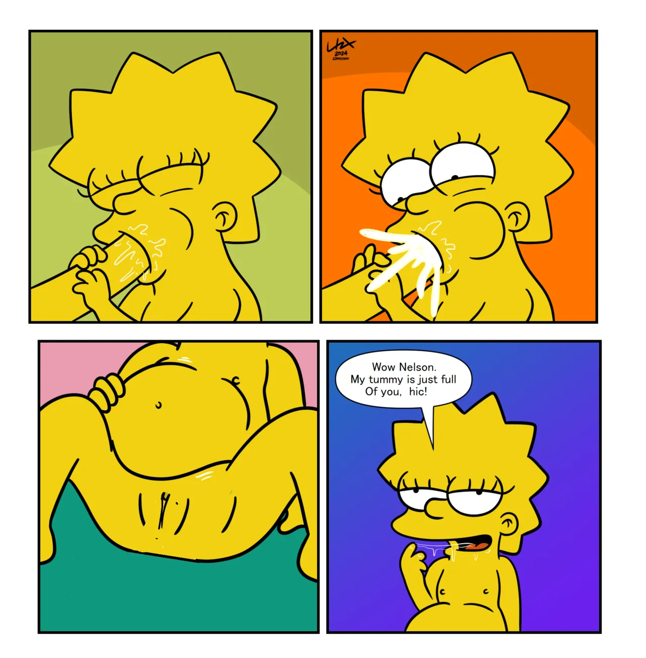 Lisa Simpsons- Love shack award page 7 full