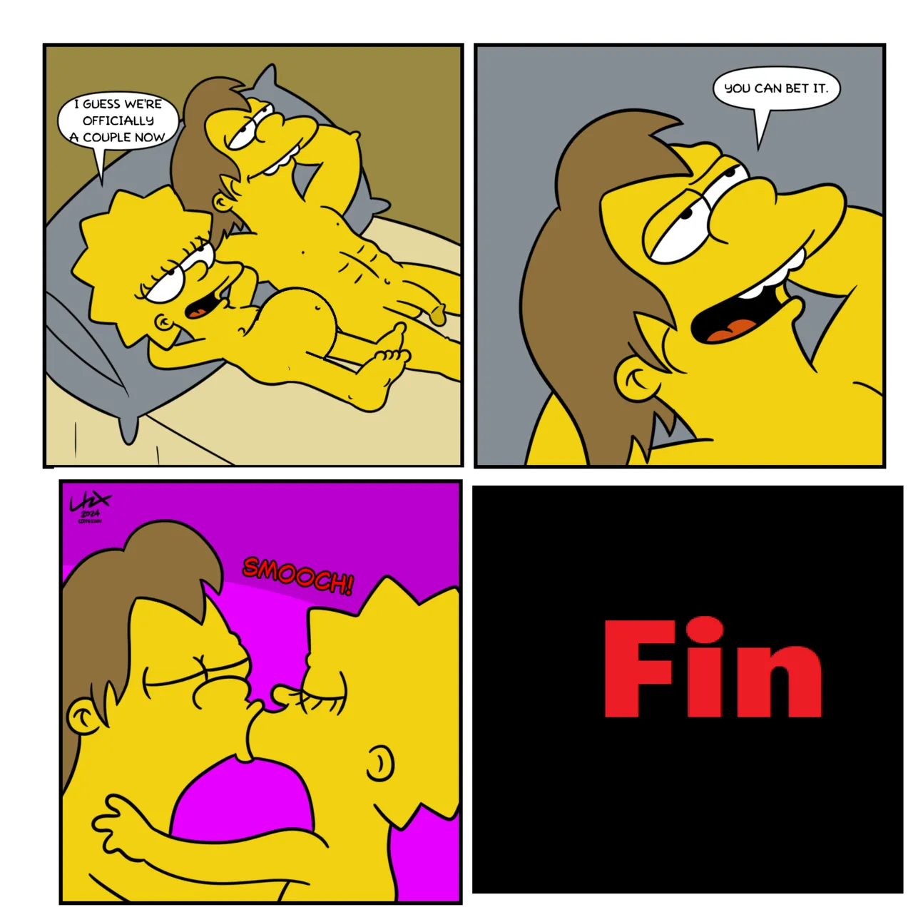 Lisa Simpsons- Love shack award page 8 full