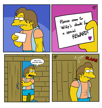 Lisa Simpsons- Love shack award cover